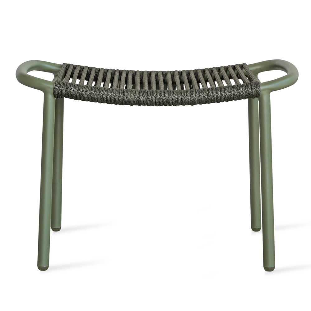 Vincent Sheppard_Ribbon footrest_Moss_Front_FF